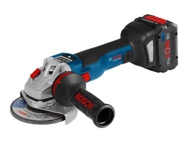 Bosch Akülü Avuç Taşlama Makinesi GWS 18V-10 SC (2 x 8,0 Ah Akü) (125 mm) - 06019G340H