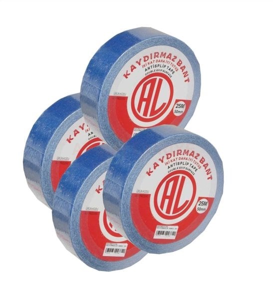 Kaydırmazlık Bandı Mavi 50 mm 25 Metre