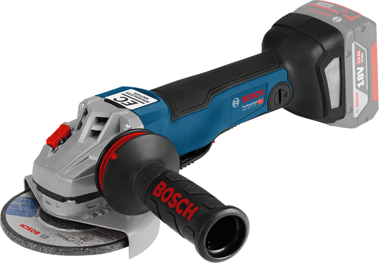 Bosch GWS 18V-10 PC AKÜLÜ TAŞLAMA MAKİNESİ BARETOOL - 06019G3E0A