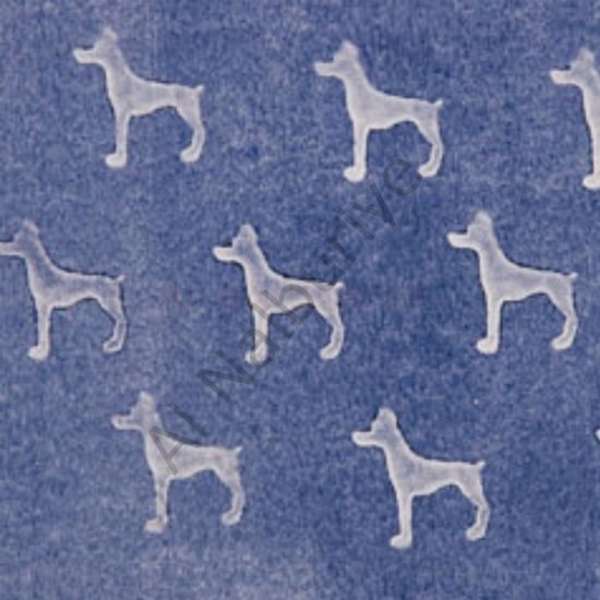 Dekor Rulo KÖPEK BASKISI 9x7 CM