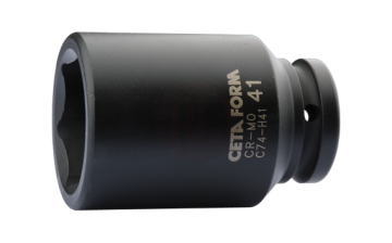 Ceta Form 3/4 İnç 6 Köşe Derin Havalı Lokma Anahtar 19 Mm