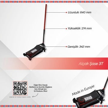 Brio Kriko Formula Alçak Şase 3T