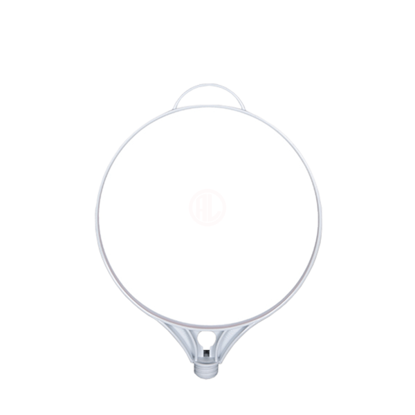MFK Plastik Yuvarlak Tabela 28x39 Cm Beyaz - MFK9100