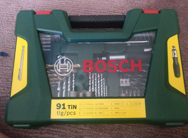 Bosch Vidalama ve Matkap Ucu V-Line Set (91 Parça) - 2607017195