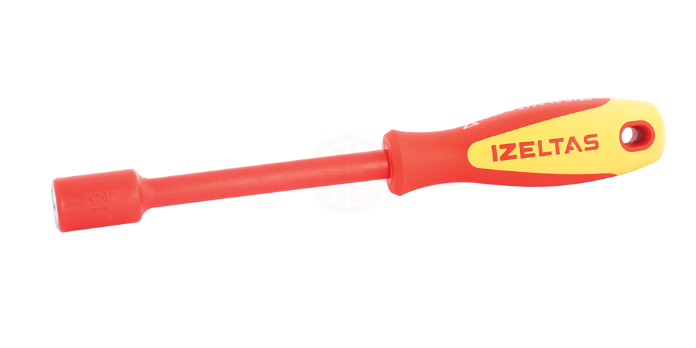 İzeltaş Lokma Uçlu Tornavida Süngüsü 1000V İzoleli 13 mm