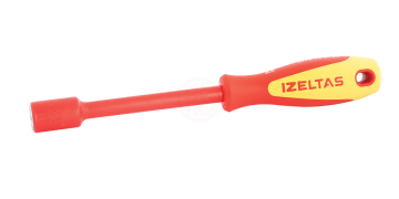 İzeltaş Lokma Uçlu Tornavida Süngüsü 1000V İzoleli 13 mm