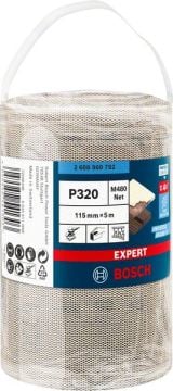 Bosch Ağ Zımpara Expert M480 115x5000 mm 320 Kum - 2608900792