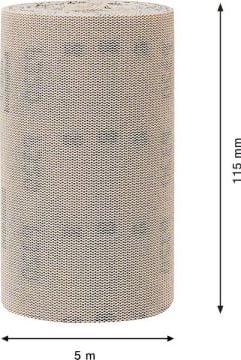 Bosch Ağ Zımpara Expert M480 115x5000 mm 320 Kum - 2608900792