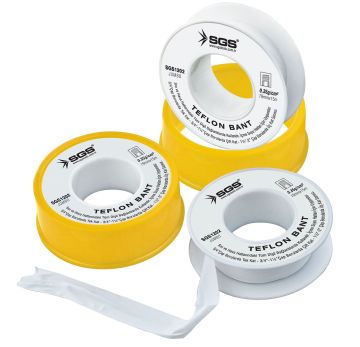 SGS 1202 Teflon Bant Jumbo 19 Mm X 30 M X 0,35 Gr
