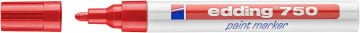 Edding 750 Tam Örtücü Boya Kalemi 2-4 mm Kırmızı