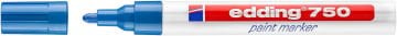 Edding 750 Tam Örtücü Boya Kalemi 2-4 mm Mavi