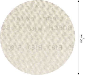 Bosch Ağ Zımpara Expert M480 Ø150 mm 180 Kum (5 Adet) - 2608900693
