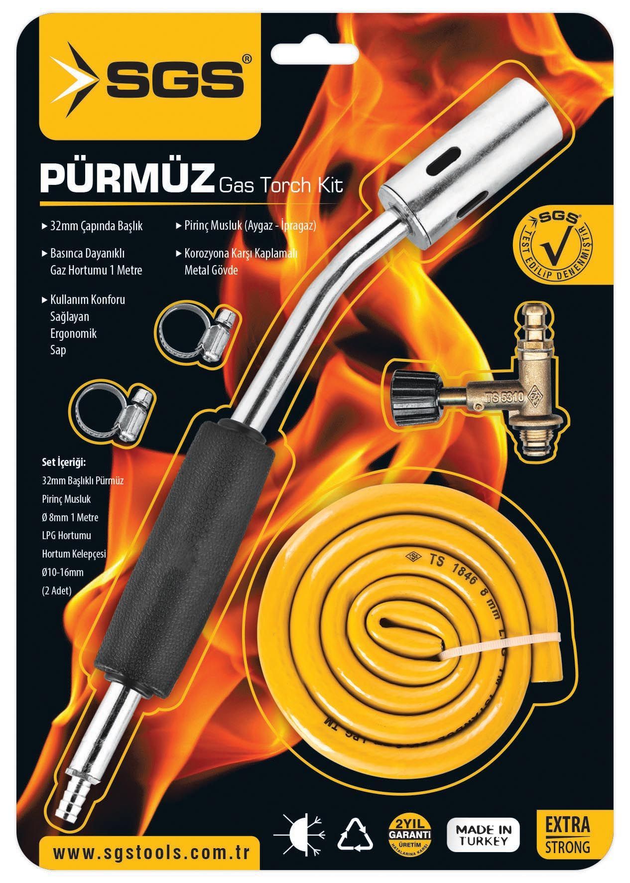 SGS 801 Pürmüz / Vaku Mlu Set (Aygaz Musluk)