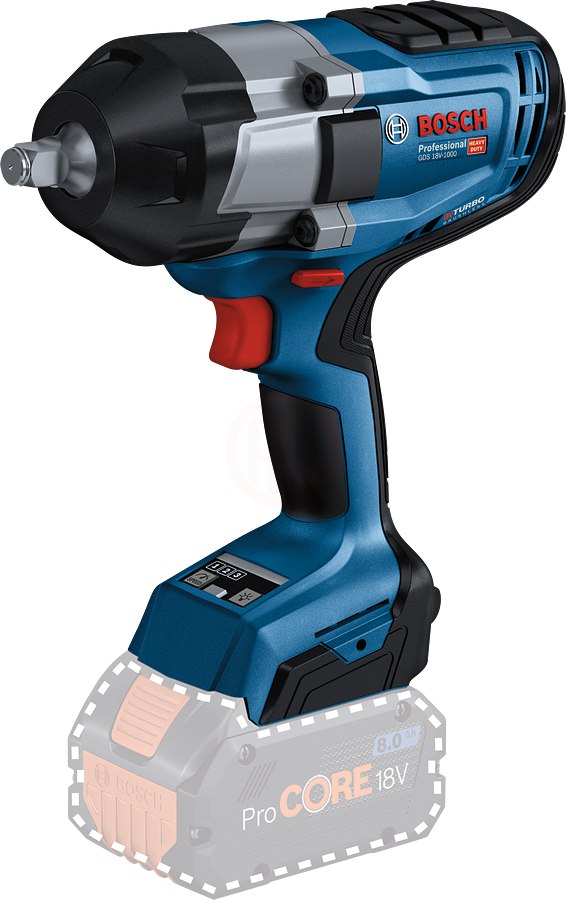 Bosch Akülü Somun Sıkma Makinesi GDS 18V-1000 (Aküsüz) - 06019J8300