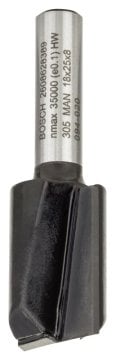 Bosch Çift Oluklu Düz Freze Ucu Standard For Wood 8x18x56 mm - 2608628389