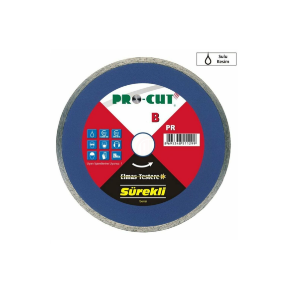 Procut PR51129 SÜREKLİ ELMAS TESTERE 180 MM - PRC51129