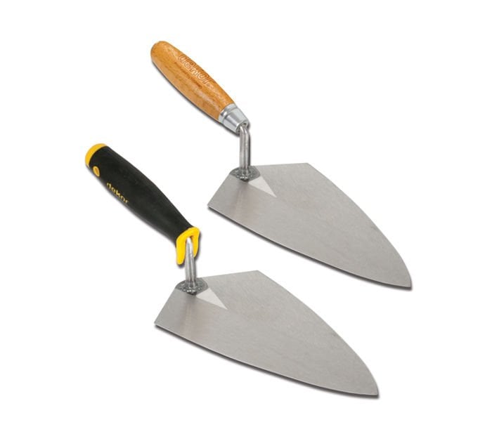 Dekor Hassan İngiliz Malası Plastik Saplı Yay Çeliği 16 Cm