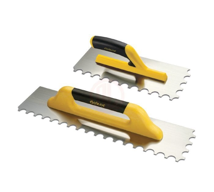 Dekor Hassan Mermer Malası Açık Plastik Saplı Paslanmaz Çelik 30 Cm