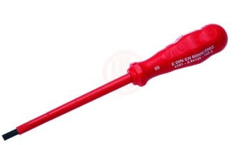 İzeltaş Düz Uçlu Tornavida Süngüsü İzoleli 5,5x125