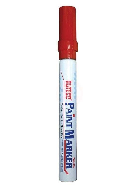 Alteco Paint Marker -BL- Kırmızı