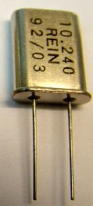 Schukat Krıstal, 10,24 Mhz Hc-18/U