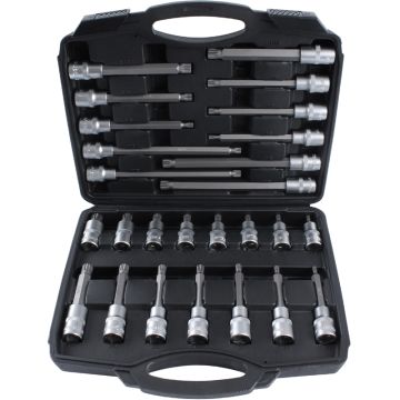 Tecpo BRIO Lokma Set Torx (Tork) 1/2 32 Parça T20-T70 Kısa - Orta - Uzun