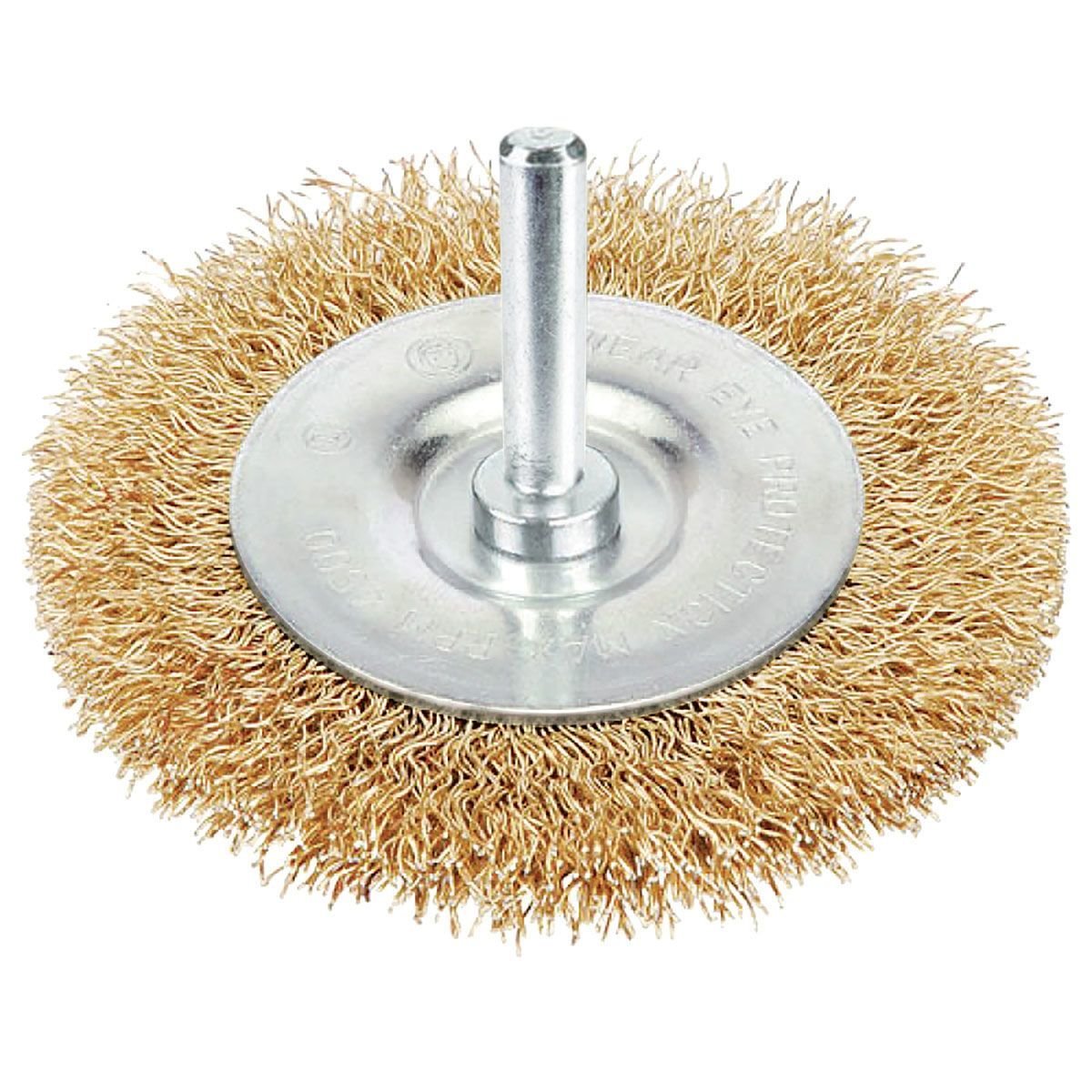 SGS 837 Dairesel Fırça Pi Mli Saçaklı (100 Mm)