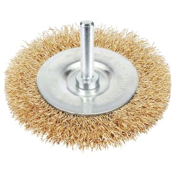 SGS 837 Dairesel Fırça Pi Mli Saçaklı (100 Mm)
