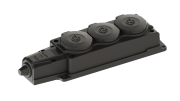 Ne-Ad Kauçuk Grubu / 1x16 A 3 Lü Grup Priz - 4103