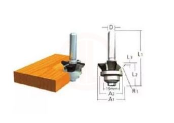 Makita Freze Ucu Çift Rulmanlı Kordon Bıçağı 12x35x70 mm (793073-7)