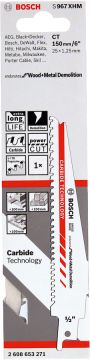 Bosch Panter Testere Bıçağı Endurance For Wood+Metal Demolition S 967 XHM 150 mm (1 Adet) - 2608653271