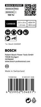 Bosch Panter Testere Bıçağı Expert MultiMaterial S1156XHM (10 Adet) - 2608900393