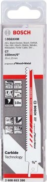 Bosch Panter Testere Bıçağı Progressor For Wood And Metal S 956 XHM 150 mm (10 Adet) - 2608653280