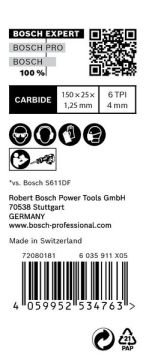 Bosch Panter Testere Bıçağı Expert WinDem S956DHM (10 Adet) - 2608900386