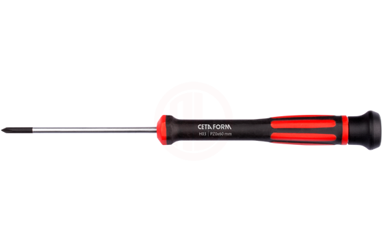 Ceta Form C-Tronıc Pozidriv Uçlu Elektronikçi Tornavida Pz01 X 80 Mm