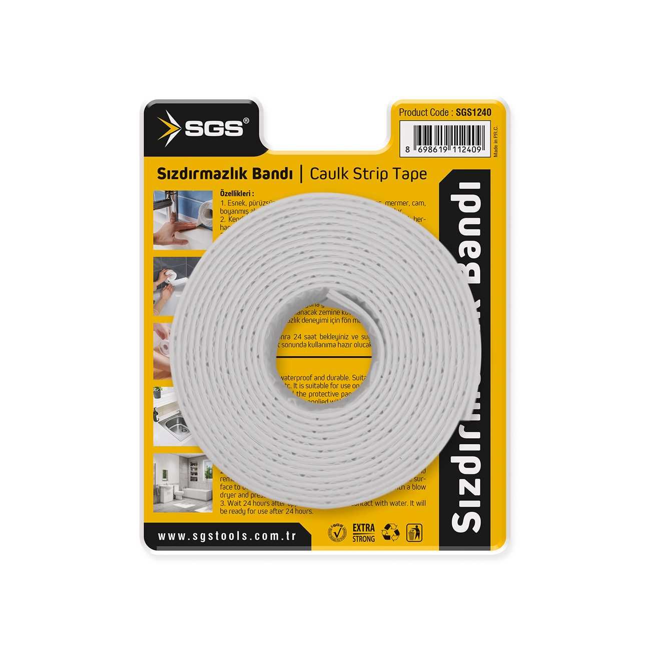 SGS 1240 Köşe Sızdırmazlık Bandı 38Mmx3,35 Mt.