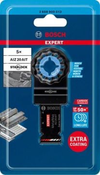 Bosch Starlock Aksesuarı / Expert Starlock Testere Ucu MeMax AIZ 20AT (5 Adet) - 2608900013