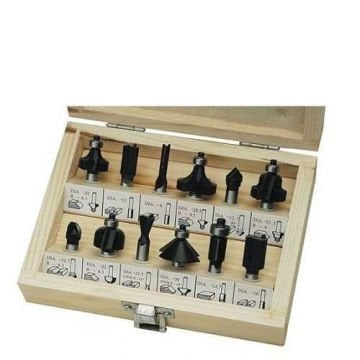 Mannesmann 545-012 Freze Uç Seti, 12 Parça