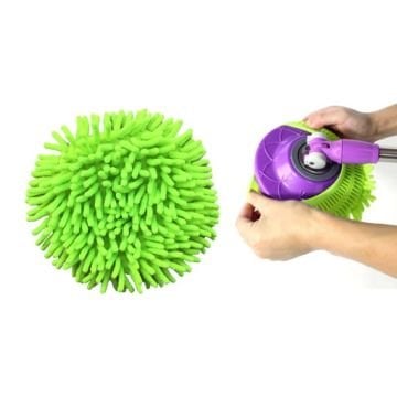 İzmir Fırça Mikrofiber Makarna Mop Yuvarlak Yedek