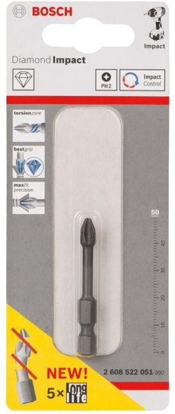 Bosch Vidalama Uç Ph2X50 Mm - 2608522051