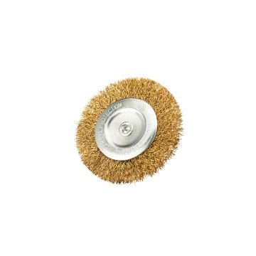 Tomax Pimli Saçaklı Daire Tel Fırça 60 Mm