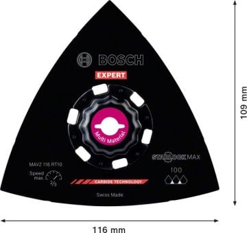 Bosch Starlock Aksesuarı / Expert StarlockMax Testere Ucu MM MAVZ116RT10 (1 Adet) - 2608900051