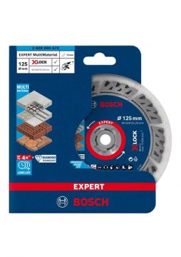 Bosch X-Lock Elmas Kesme Diski Expert BFUniversa 125 mm - 2608900670