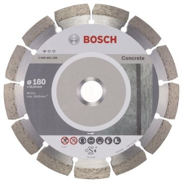 Bosch Elmas Kesme Diski Standard For Concrete 180x22,23 mm - 2608602199