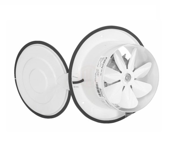 Bahçıvan Aksiyel Kapaklı Aspiratör 230V 25W 1450rpm - BK 160