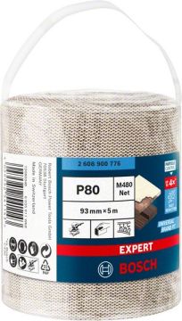Bosch Ağ Zımpara Expert M480 93 mm x 5 Mt80 Kum (1 Adet) - 2608900776