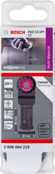 Bosch Starlock Plus Testere Ucu MultiMax Curved PAIZ 32 APT 32 mm (10 Adet) - 2608664219