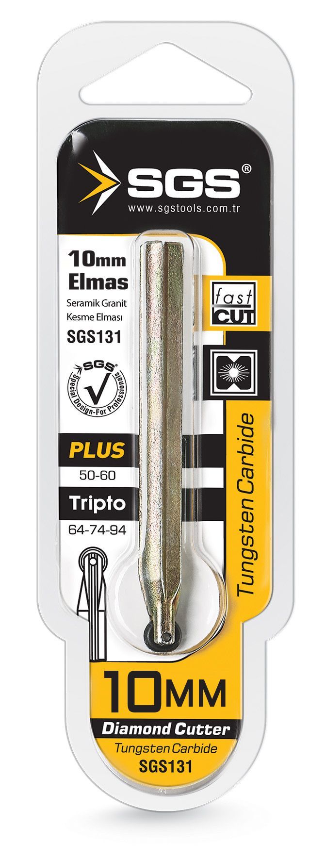 SGS 131 Seramik&Granit Kesme Elması 10Mm