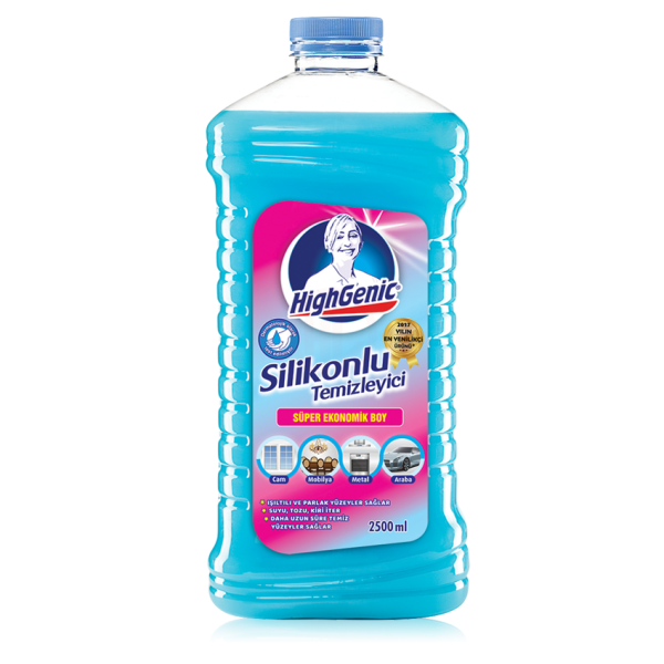 Highgenic Silikonlu Temizleyici Ahşap,Cam,Metal Yüzey 2500 - HG3054
