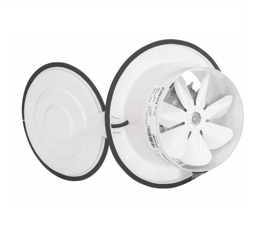 Bahçıvan Aksiyel Kapaklı Aspiratör 230V 48W 1450rpm - BK 250
